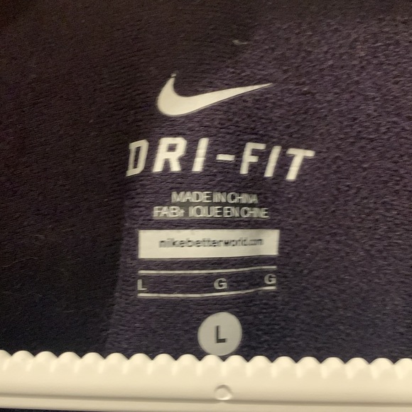 dark purple nike dri fit jacket - Picture 3 of 5